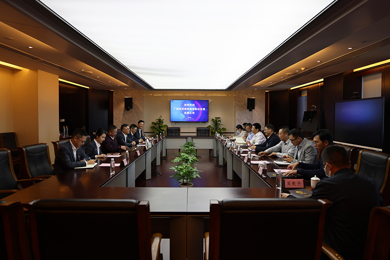 廣西投資集團有限公司副總經理焦明一行到訪冶金物資